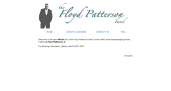 Desktop Screenshot of floydpattersonband.com